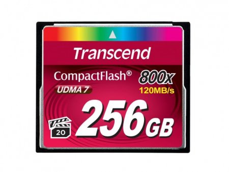 CF   Transcend 256GB 800x 