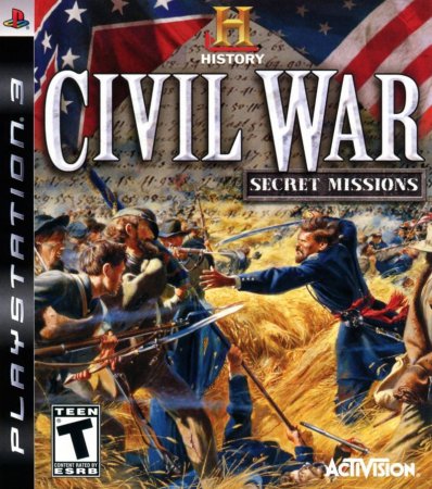   The History Channel Civil War: Secret Missions (PS3)  Sony Playstation 3