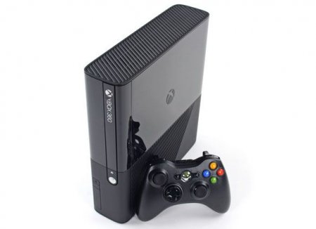     Microsoft Xbox 360 Slim E 500Gb Rus Black + Kinect   +  Kinect Adventures 5 . 