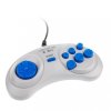 Геймпад проводной 8 bit Controller узкий разъем 9 Pin (Форма Sega) (Серый) для 8 bit, Денди (Dendy)