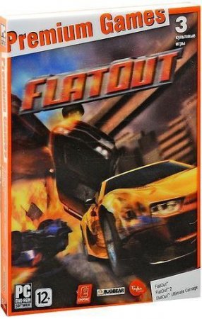 FlatOut (FlatOut,FlatOut2,FlatOut:Ultimate Carnage) Box (PC) 