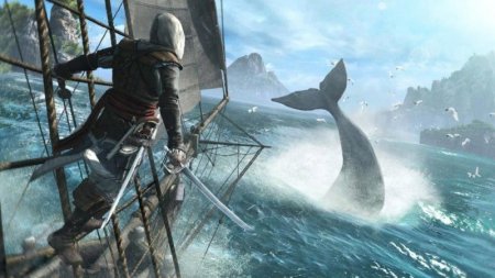  Assassin's Creed 4 (IV):   (Black Flag)   (PS4) USED / Playstation 4