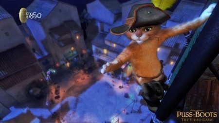 Купить игру Кот в сапогах (Puss in Boots) с поддержкой PlayStation Move (PS3) для Sony Playstation 3