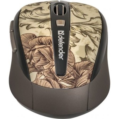 Мышь беспроводная DEFENDER To-GO MS-585 Nano, чайная роза (PC) 