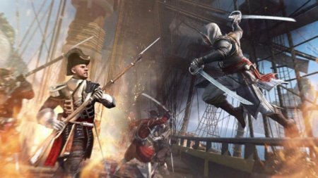   Assassin's Creed 4 (IV):   (Black Flag)   (Collectors Edition) Buccaneer Edition   (Wii U) USED /  Nintendo Wii U 