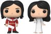 Набор из двух фигурок Funko POP! Rocks: Джек Уайт и Мег Уайт (Jack White & Meg White 2PK) Белые полосы (The White Stripes) (61428) 9,5 см