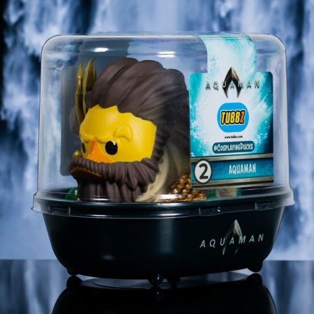 Фигурка-утка Numskull Tubbz: Аквамен (Aquaman) ДиСи (DC) 9 см Персонажи игр