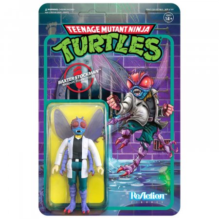   Super7 ReAction figures:   (Baxter Stockman) -  2 (Teenage Mutant Ninja Turtles W2(TMNT W2)) (TMNTW02-BXS-01) 9,5 