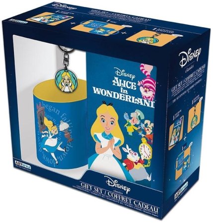 Набор ABYstyle: Дисней (Disney) Алиса в Стране Чудес (Alice in Wonderland) (Кружка + Брелок + Записная книжка) (ABYPCK137)