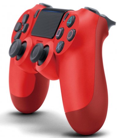    Sony DualShock 4 Wireless Controller (v2) Cont Magma Red Dual ()  (PS4) (OEM) 