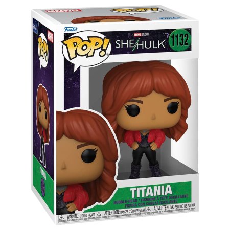 Фигурка Funko POP! Bobble Marvel: Титания (Titania) Женщина-Халк (She-Hulk) ((1132) 64202) 9,5 см
