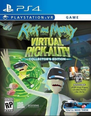     (Rick and Morty): Virtual Rick-ality (  PS VR) Collector's Edition (PS4) Playstation 4