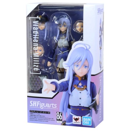 Фигурка Bandai Tamashii Nations S.H.Figuarts: Владилена Милизе (Vladilena Milize) Восемьдесят шесть (86) (618788) 14 см 