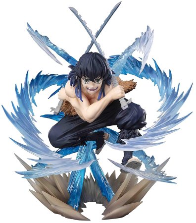 Bandai Tamashii Nations Figuarts ZERO: Иносуке Хасибира Дыхание Зверя (Inosuke Hashibira Beast Breathing) Клинок, рассекающий демонов (Demon Slayer) (608963) 16 см
