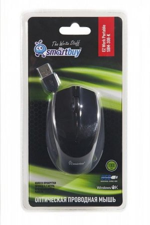 Мышь Smartbuy 308, красная (PC) 