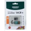 MicroSD Карта памяти 16GB Kingmax Class 4 + USB Reader (PC)