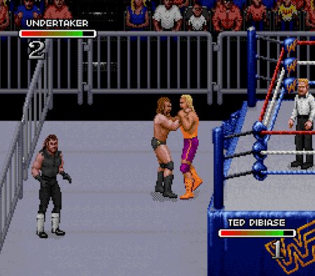 Реслинг Королевская битва (WWF Royal Rumble) (16 bit) 