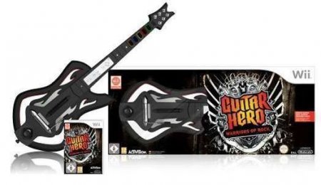   Guitar Hero: Warriors of Rock Guitar Bundle ( +  ) (Wii/WiiU)  Nintendo Wii 