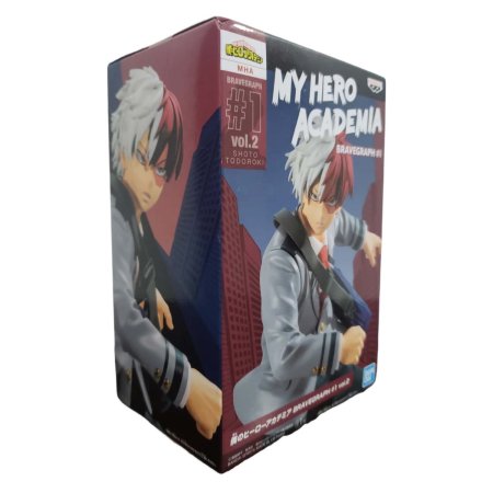 Фигурка Banpresto Bravegraph #1: Тодороки Вол.2 (Todoroki Vol.2) Моя геройская академия (My Hero Academia) (0045557106027) 16 см 