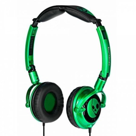 Гарнитура SKULLCANDY Lowrider Зеленая/Чёрная (PC)