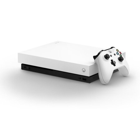Игровая приставка Microsoft Xbox One X 1Tb Rus Белая + Геймпад Xbox One Wireless Controller 