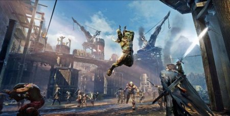Игра Средиземье (Middle-earth): Тени Мордора (Shadow of Mordor) Русская Версия (PS4) USED Б/У Playstation 4