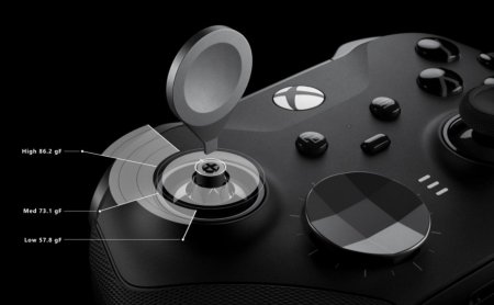 Геймпад беспроводной Microsoft Xbox Wireless Controller Elite Series 2 Black (Черный) Оригинал (Xbox One/Series X/S/PC) USED Б/У 