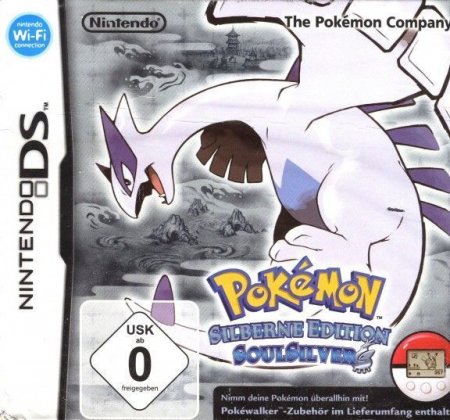  Pokemon SoulSilver Version +   PokeWalker   (DS)  Nintendo DS