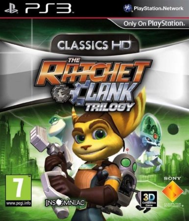   Ratchet and Clank Trilogy () Classics HD (  3D) (PS3) USED /  Sony Playstation 3