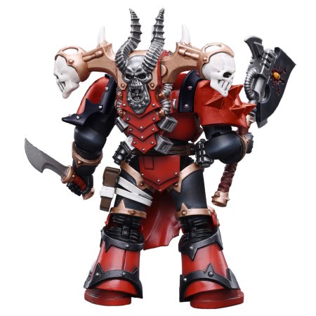  JoyToy:     1:18 (Exalted Champion Gotor the Blade 1:18)  40K      (Warhammer 40K Chaos Space Marines Red Corasirs) (JT4232) 12,1   