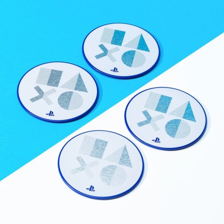  Подставки под напитки Paladone: Плейстейшн 5 (Playstation 5) (PP8341PS) 4 шт