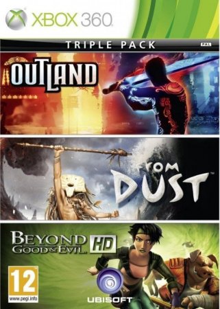 Outland, From Dust  Beyond Good and Evil HD (3  1) (Xbox 360)