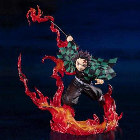 Bandai Tamashii Nations Figuarts ZERO: Тандзиро Камадо (Tanjiro Kamado) Клинок, рассекающий демонов (Demon Slayer) (615138) 15 см 
