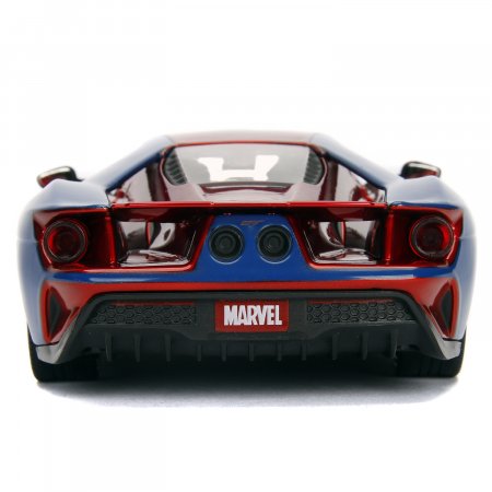    Jada Toys Hollywood Rides: 2017    - (2017 Ford GT W/Spiderman) (99725) 7 