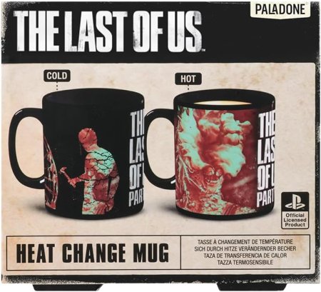  Кружка меняющая картинку Paladone XL: Одни из нас (The Last of Us) (PP13075LU) (37875) 550 мл