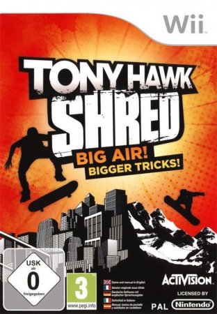   Tony Hawk: Shred (Wii/WiiU)  Nintendo Wii 
