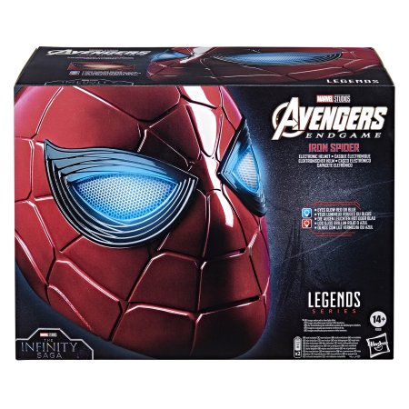  Шлем (Реплика) Hasbro: Человек Паук (Iron Spider Man Electronic) Марвел: Серия Легенд (Marvel: Legends Series) (F0201)