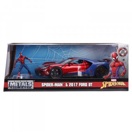    Jada Toys Hollywood Rides: 2017    - (2017 Ford GT W/Spiderman) (99725) 7 