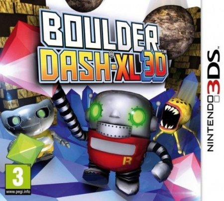   Boulder Dash-XL 3D (Nintendo 3DS)  3DS