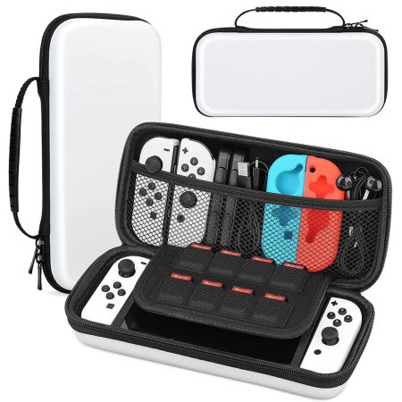 Чехол-сумка Carrying Case White (Белый) (Switch/Switch OLED)