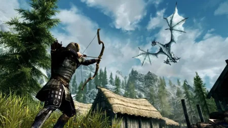 игра The Elder Scrolls 5 (V): Skyrim Русская Версия (Switch) USED Б/У для Nintendo Switch
