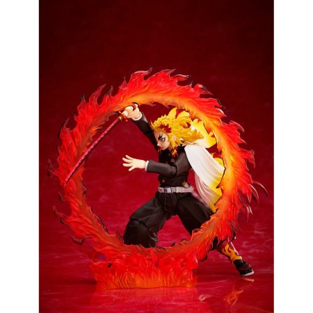 Фигурка Good Smile Company ConoFig ANIPLEX:  Кёджуро Ренгоку (Kyojuro Rengoku) Клинок рассекающий демонов: Бесконечный поезд (Demon Slayer: Kimetsu no Yaiba – The Movie: Mugen Train) (4534530899194) 19,5 см 