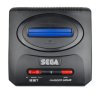 Игровая приставка 16 bit Sega Magistr Drive 2 (160 в 1) + 160 встроенных игр + 2 геймпада (Черная)