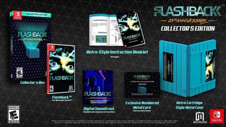 Flashback 25th Anniversary Collector's Edition (Switch)  Nintendo Switch