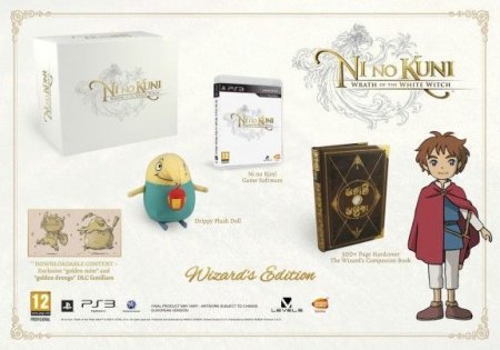   Ni no Kuni: Wrath of the White Witch (  ) Wizard's Edition ( ) (PS3)  Sony Playstation 3