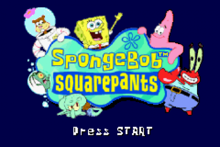    :  (SpongeBob SquarePants: SuperSponge)   (GBA)  Game boy