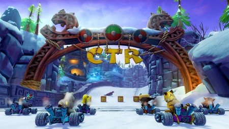 Игра Crash Team Racing: Nitro-Fueled + Spyro Reignited Trilogy (Спайро Трилогия) (PS4) Playstation 4
