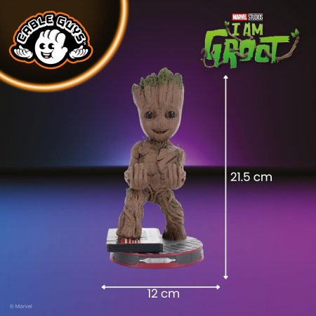  Фигурка подставка для геймпада/телефона Cable Guys: Улыбающийся Грут (Smiley Groot) Марвел Студии (Marvel Studios) (897405) 20 см 