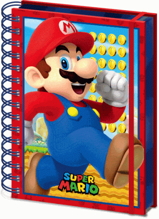  Pyramid:  (Mario)   (Super Mario) (Wiro Notebooks) (SR72626) A5
