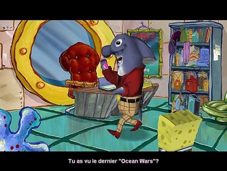 Spongebob Squarepants Lights, Camera,PANTS! (PS2) USED Б/У